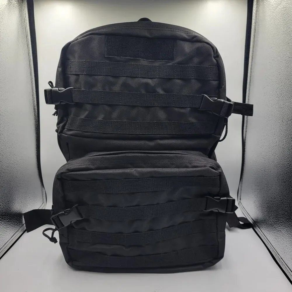 RARE SOC Sandpiper of California Black Military Tactical Backpack Blackout Bag